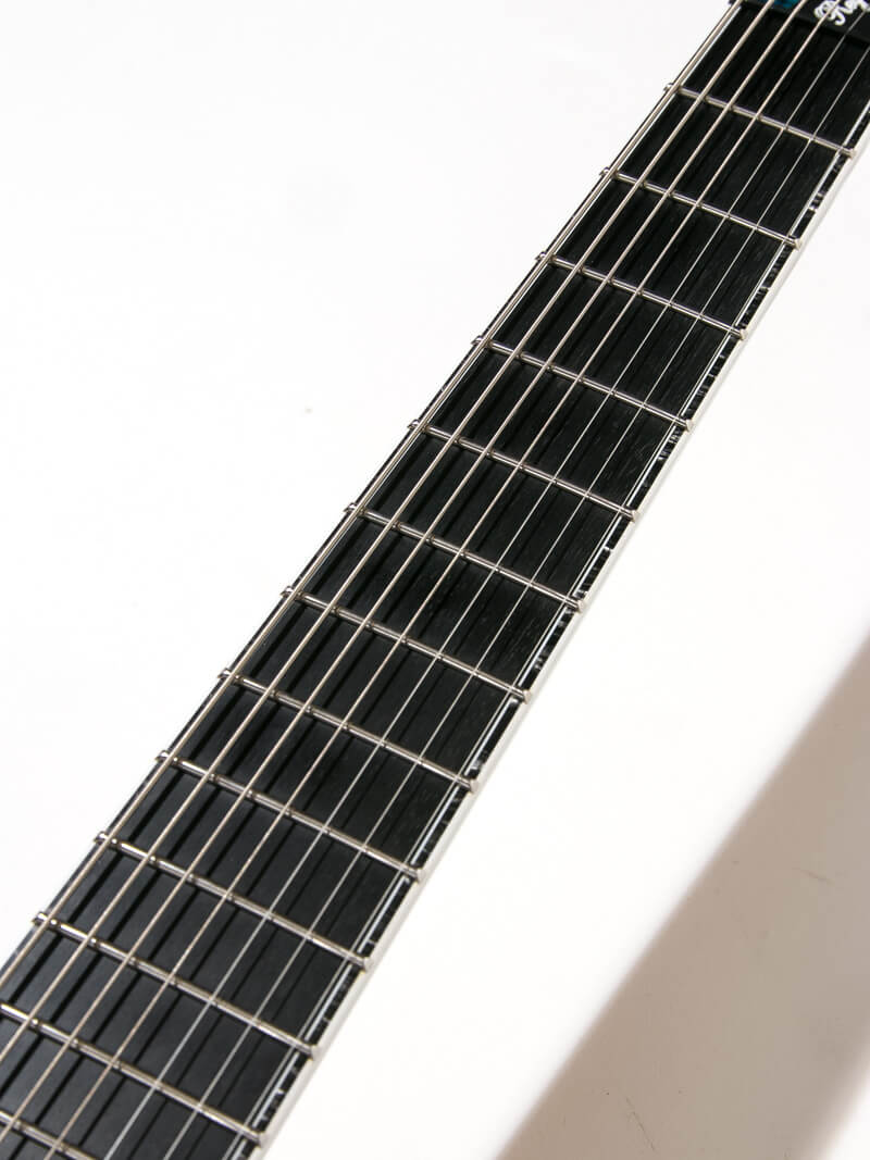 Mayones Regius V24 7 Trans Jeans Black 2Tone Blue Burst Gloss 15