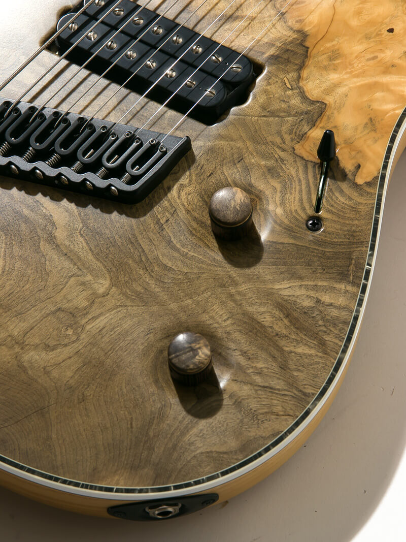 Mayones Regius VF 8 Buckeye Burl Natural 写真10