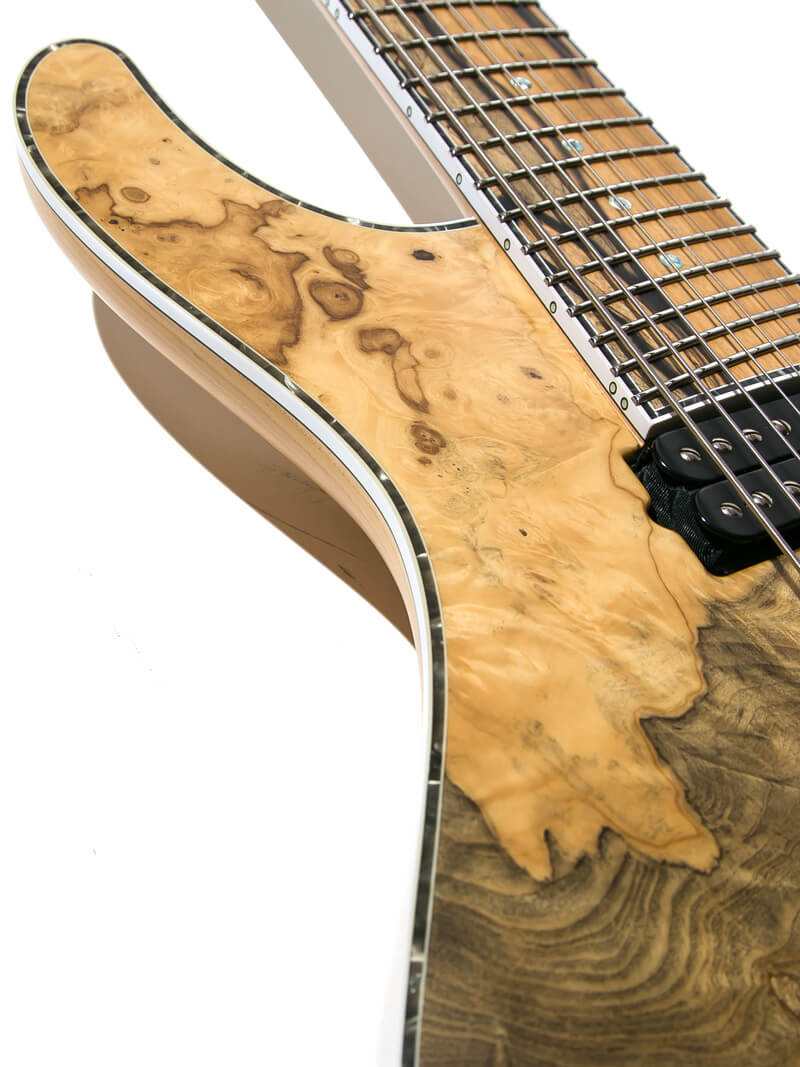 Mayones Regius VF 8 Buckeye Burl Natural 写真11