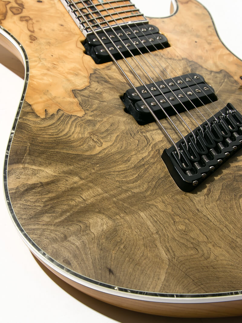 Mayones Regius VF 8 Buckeye Burl Natural 写真12