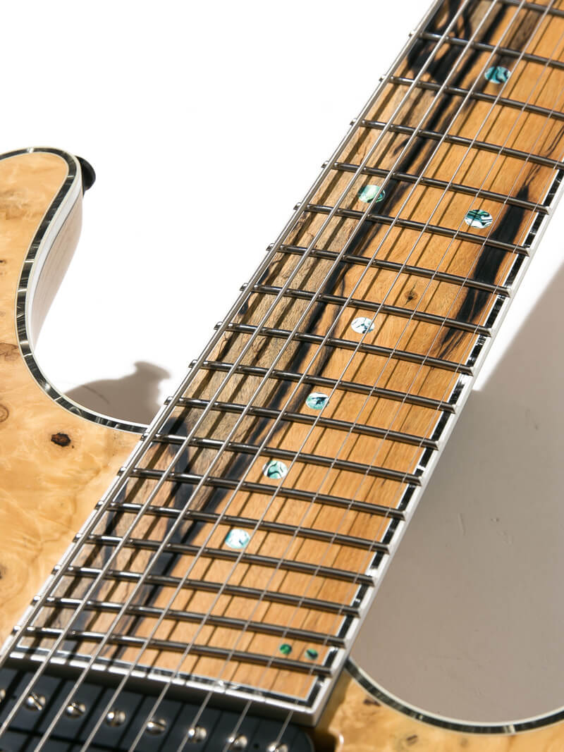 Mayones Regius VF 8 Buckeye Burl Natural 写真15