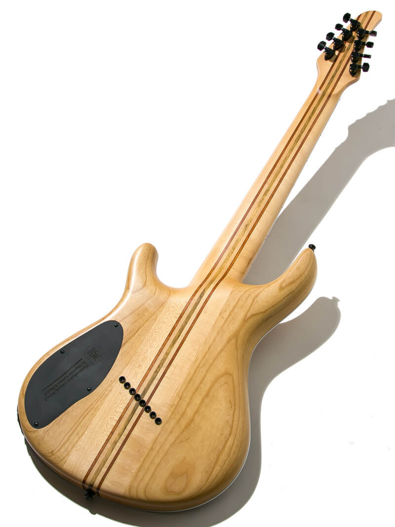 Mayones Regius VF 8 Buckeye Burl Natural 全体裏面