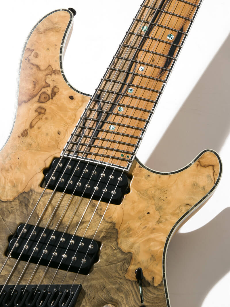Mayones Regius VF 8 Buckeye Burl Natural 写真9