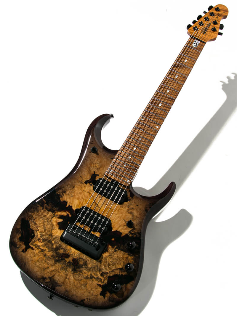 MUSIC MAN John Petrucci JP15-7st BFR Buckeye Burl Roasted Maple JP13 Piezo 1