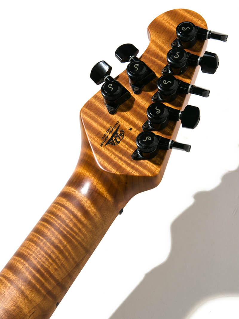 MUSIC MAN John Petrucci JP15-7st BFR Buckeye Burl Roasted Maple JP13 Piezo 6
