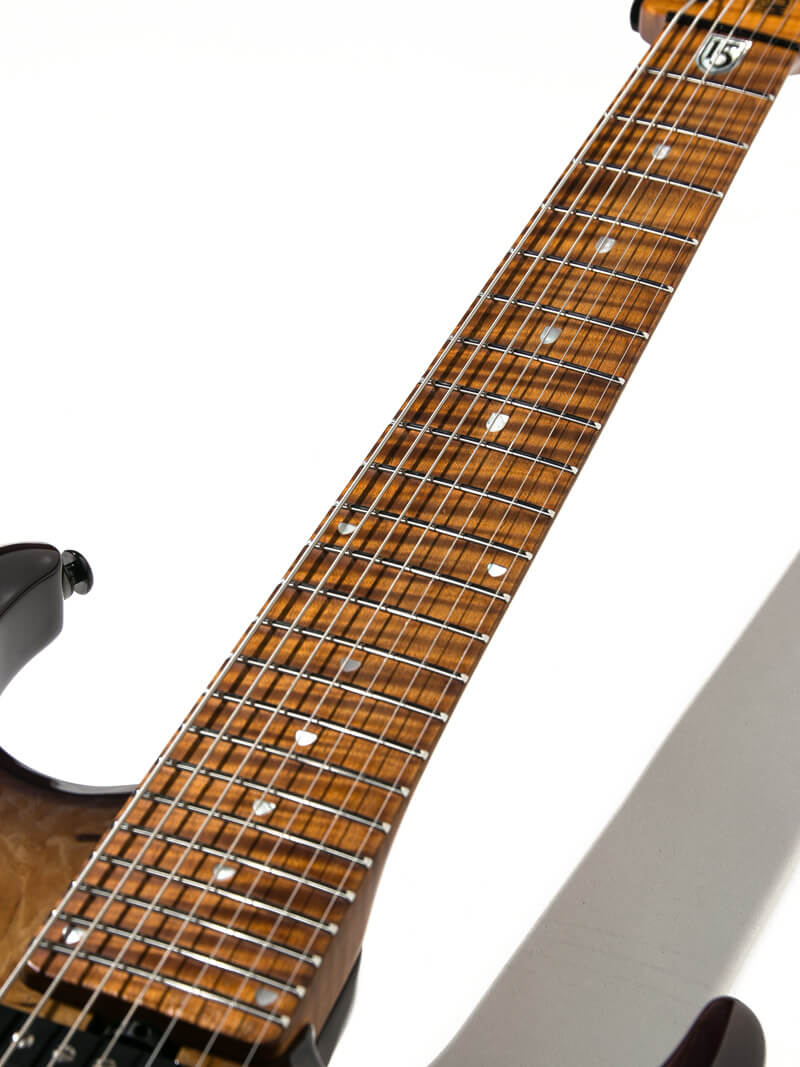 MUSIC MAN John Petrucci JP15-7st BFR Buckeye Burl Roasted Maple JP13 Piezo 7