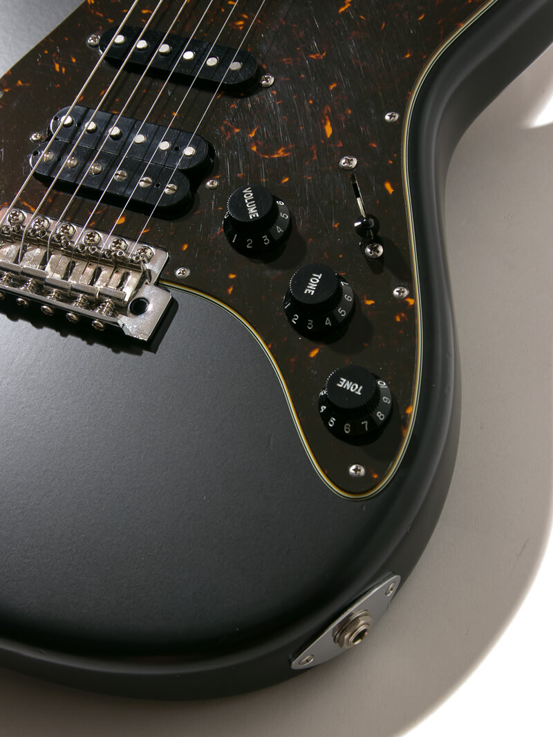 Freedom Custom Guitar Research EZa SSH Shadow Black 10