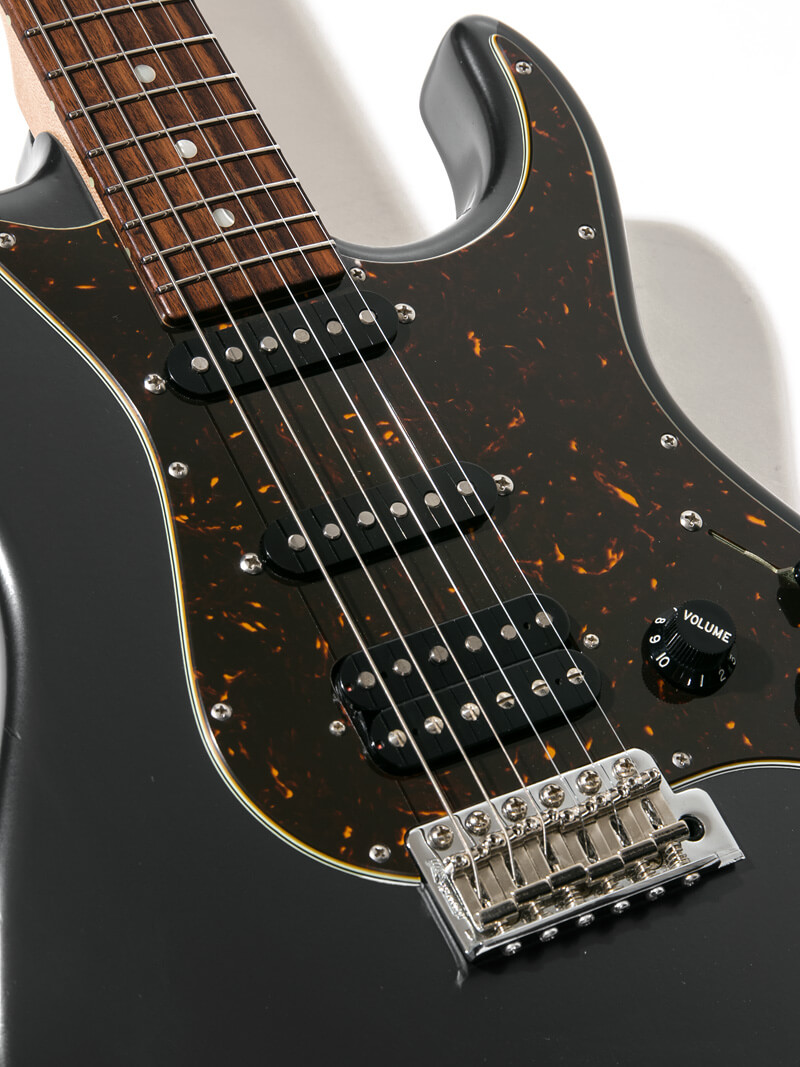 Freedom Custom Guitar Research EZa SSH Shadow Black 11