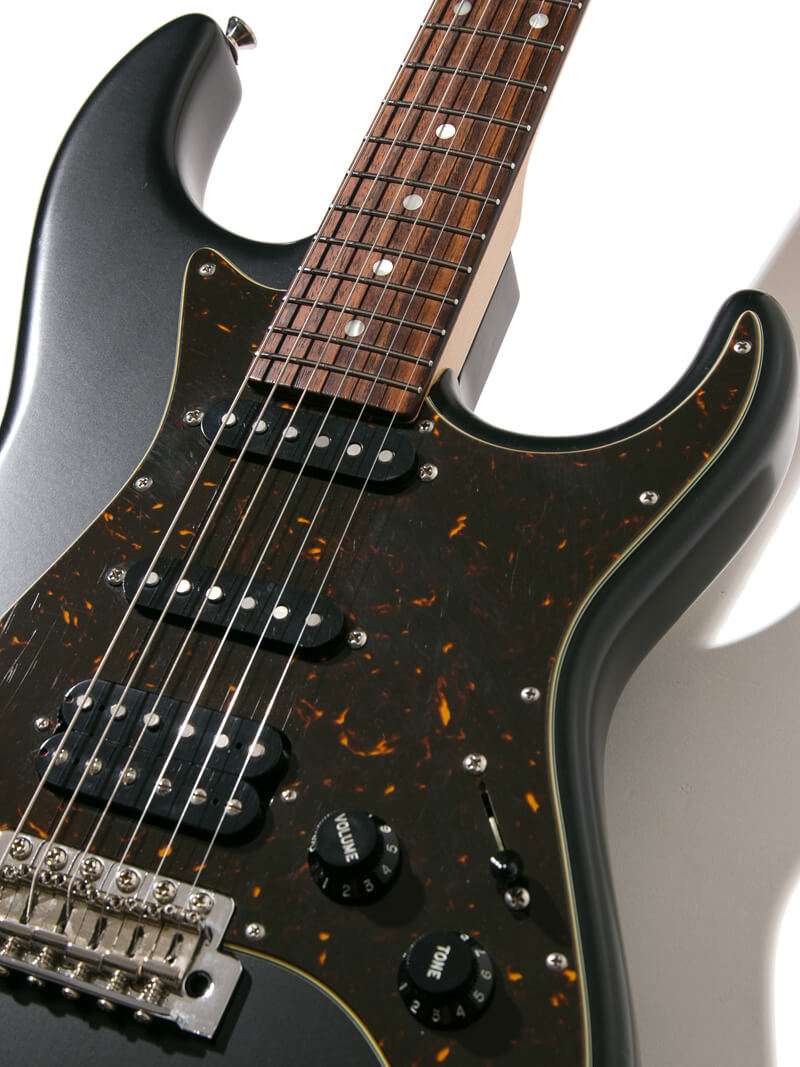 Freedom Custom Guitar Research EZa SSH Shadow Black 9