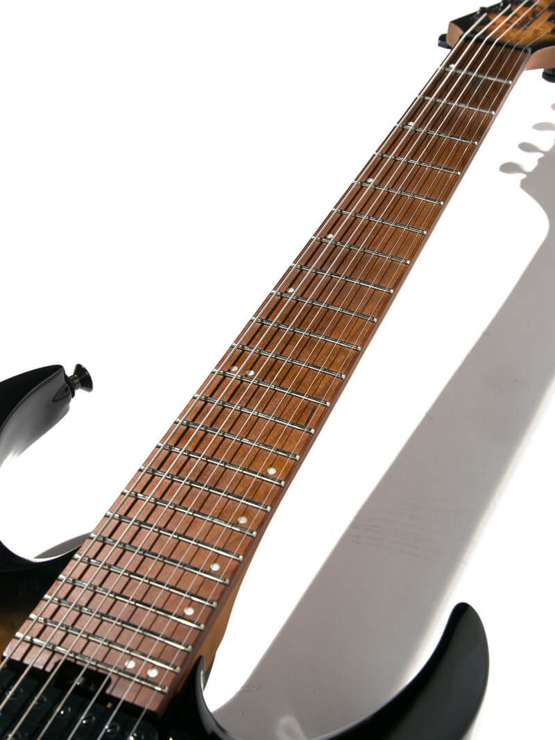 Jackson Pro Series Misha Mansoor Juggernaut Ht7p Black Burst Burl 7