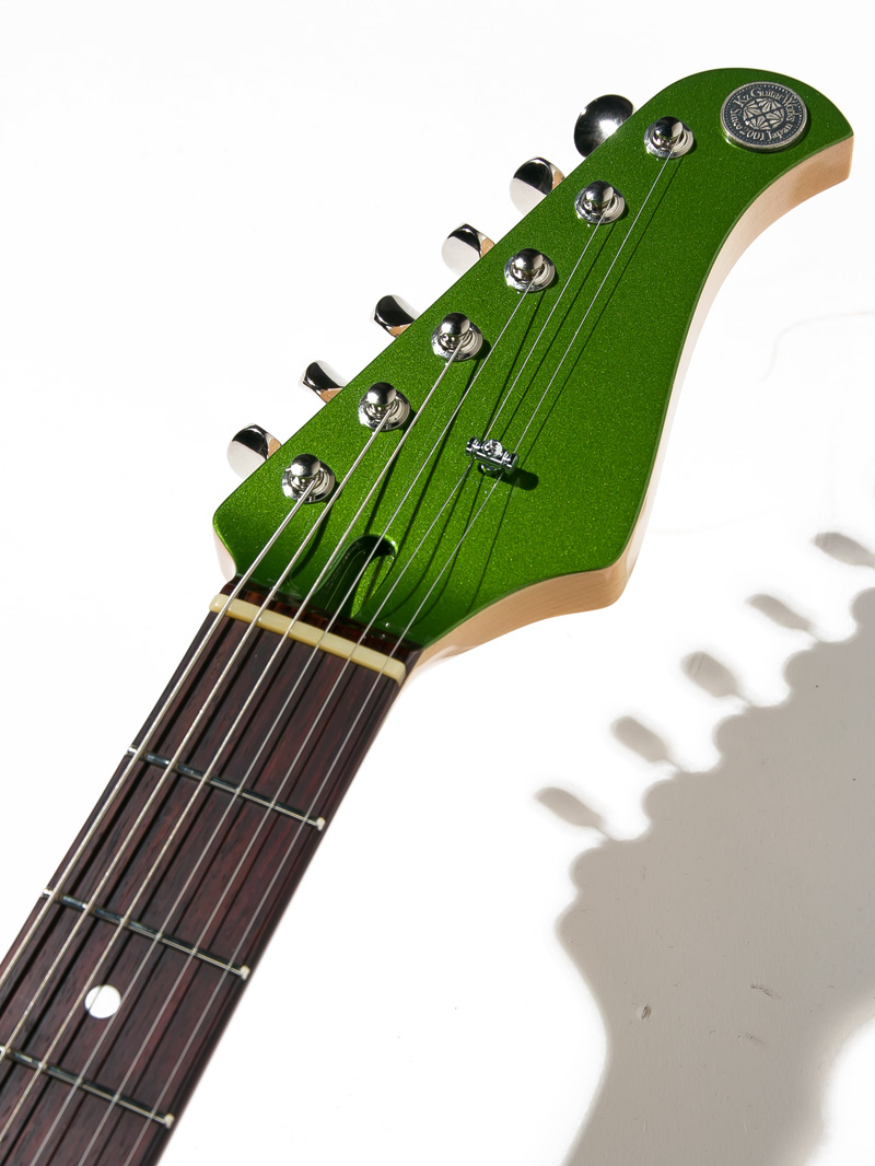 Kz Guitar Works Kz ST Trad 22 SSH7 Metallic Green 5