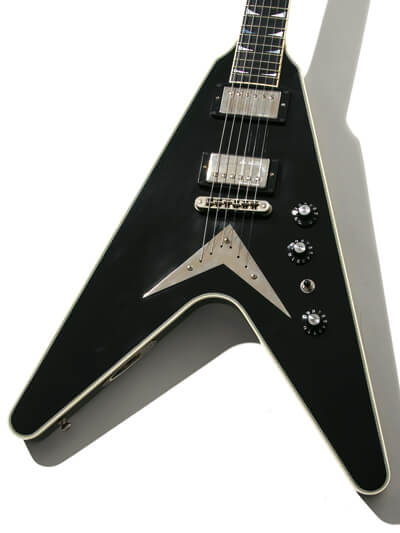 Gibson Custom Shop Dave Mustaine Flying V EXP Limited Edition Ebony VOS