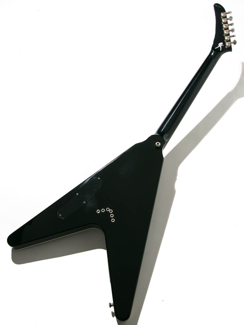 Gibson Custom Shop Dave Mustaine Flying V EXP Limited Edition Ebony VOS 全体裏面