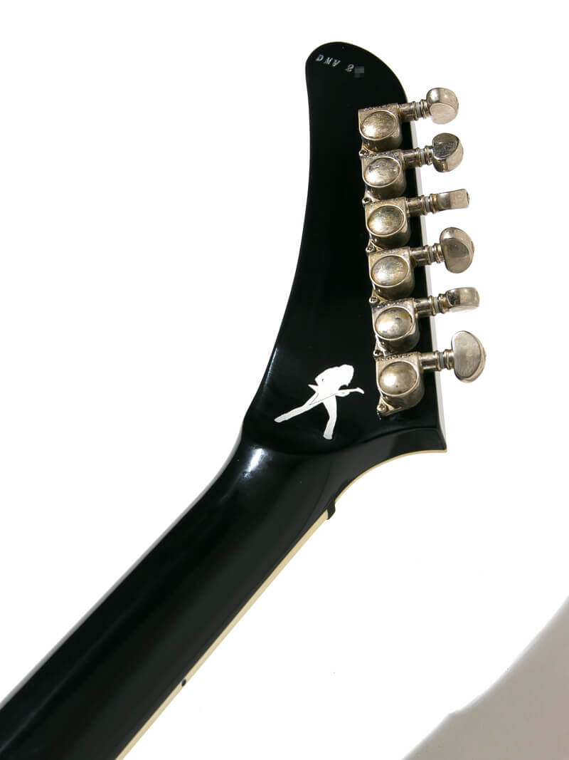 Gibson Custom Shop Dave Mustaine Flying V EXP Limited Edition Ebony VOS ヘッド裏面