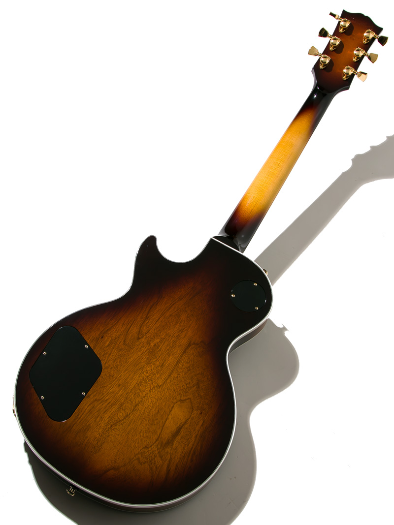 Gibson Les Paul Custom 70s Tobacco Burst 全体裏面