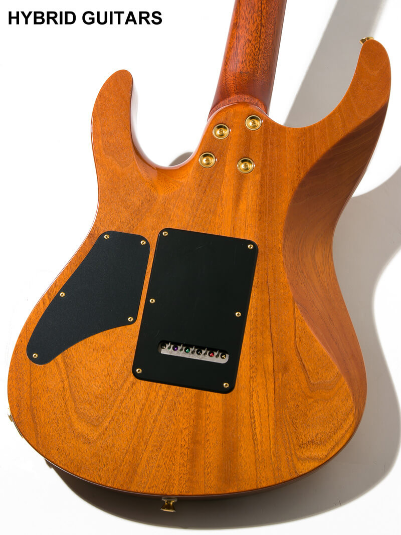 Suhr Modern Brazilian Rosewood(BZF)  Natural ボディー裏面