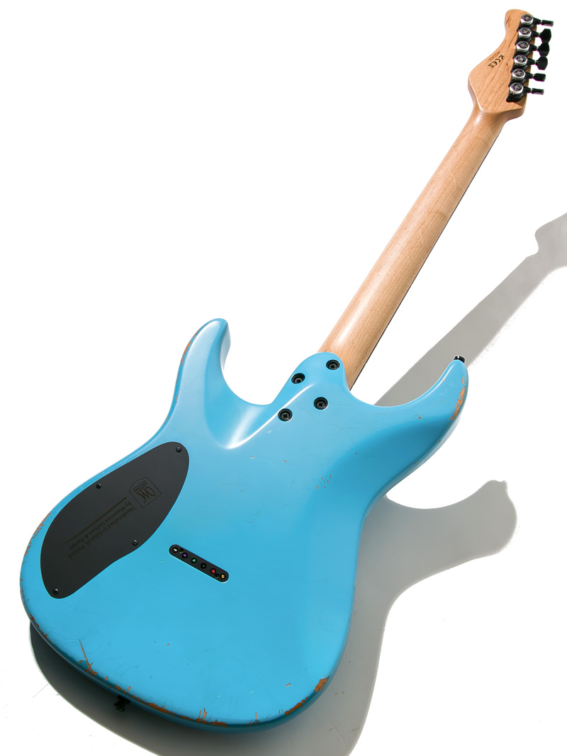 Mayones Aquila Aged 6 Monolith Daphne Blue 全体裏面