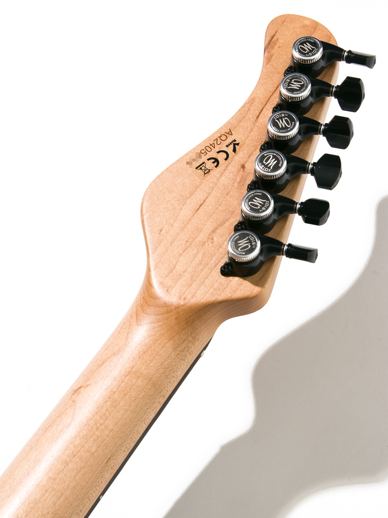 Mayones Aquila Aged 6 Monolith Daphne Blue ヘッド裏面