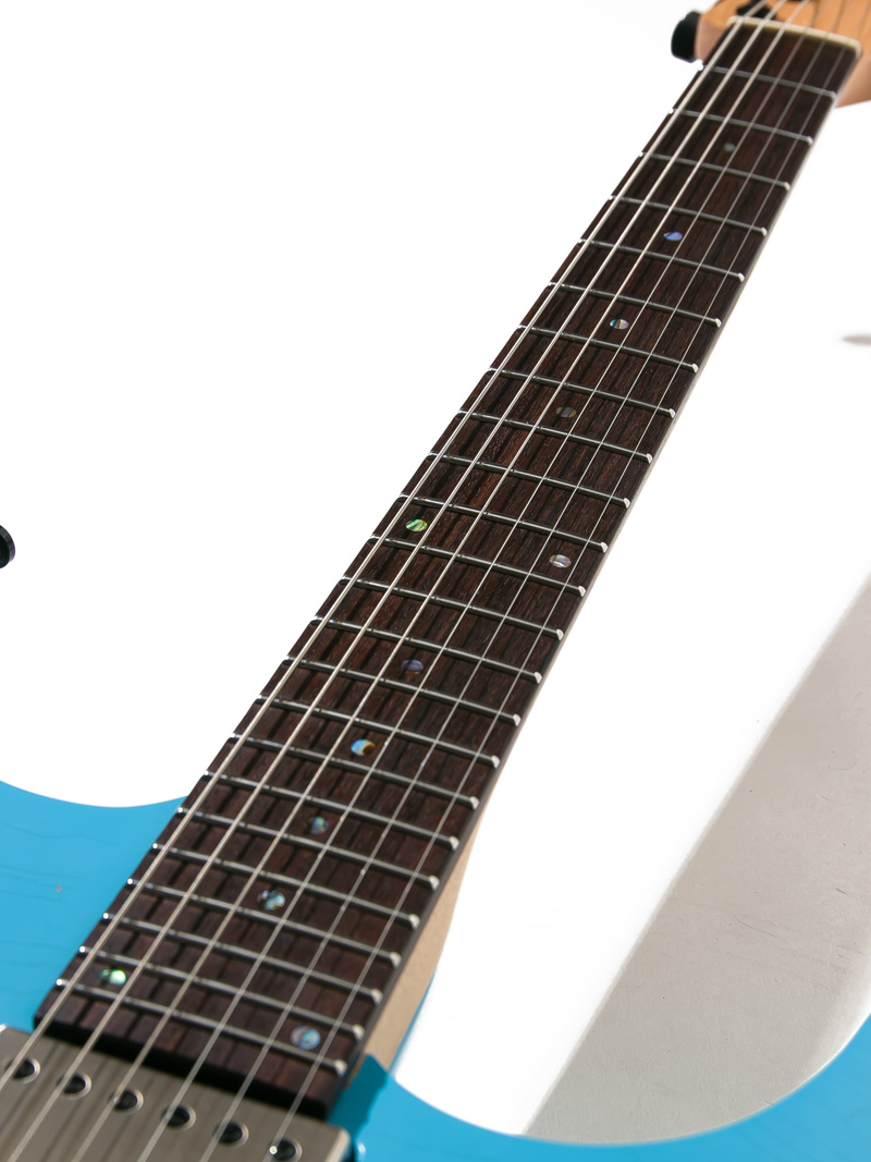 Mayones Aquila Aged 6 Monolith Daphne Blue 指板