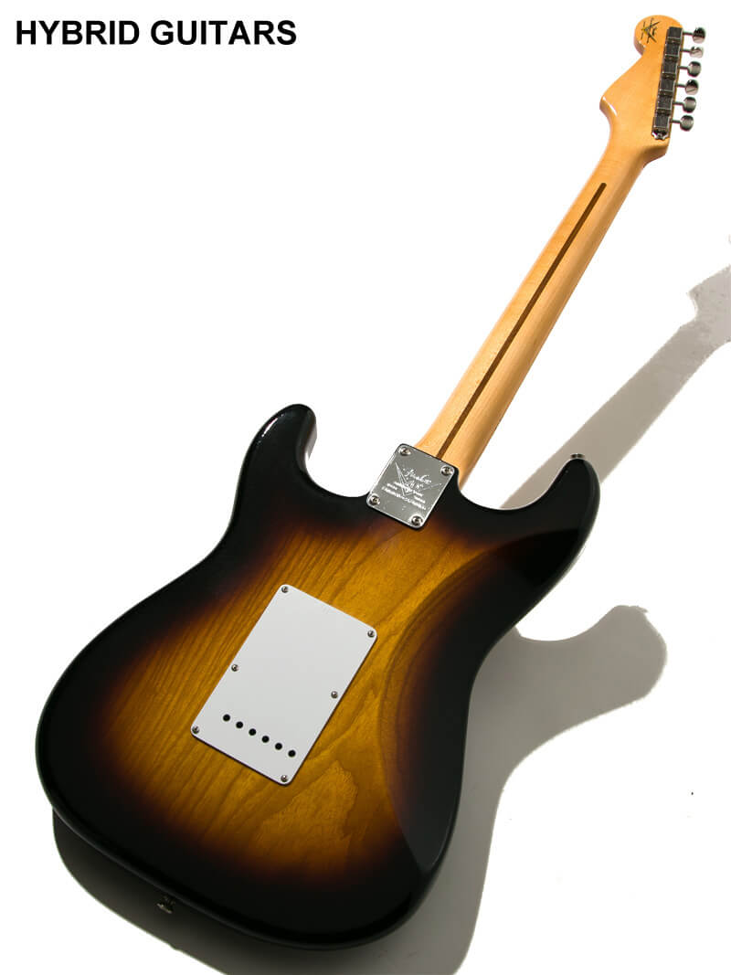 Fender Custom Shop Limited Edition 70th Anniversary 1954 Stratocaster Deluxe Closet Classic Wide-Fade 2 Color Sunburst 全体裏面
