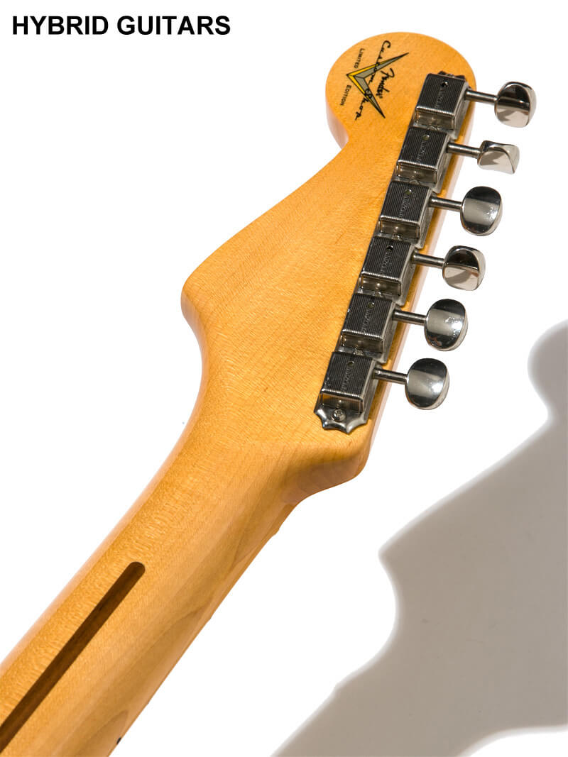 Fender Custom Shop Limited Edition 70th Anniversary 1954 Stratocaster Deluxe Closet Classic Wide-Fade 2 Color Sunburst ヘッド裏面