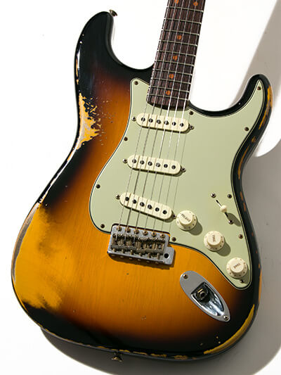 Fender Custom Shop 1960 Stratocaster Heavy Relic Faded Aged 3CSB