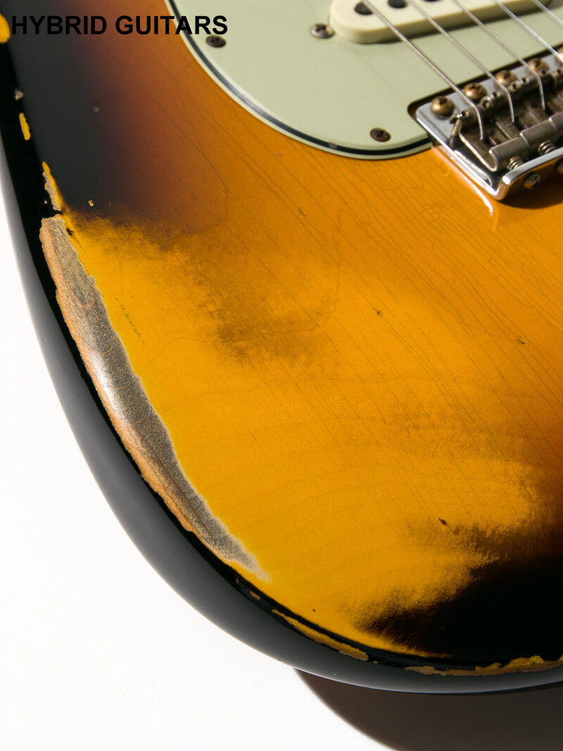 Fender Custom Shop 1960 Stratocaster Heavy Relic Faded Aged 3CSB 写真12