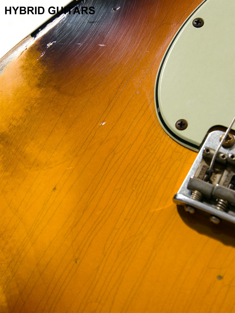 Fender Custom Shop 1960 Stratocaster Heavy Relic Faded Aged 3CSB 写真13