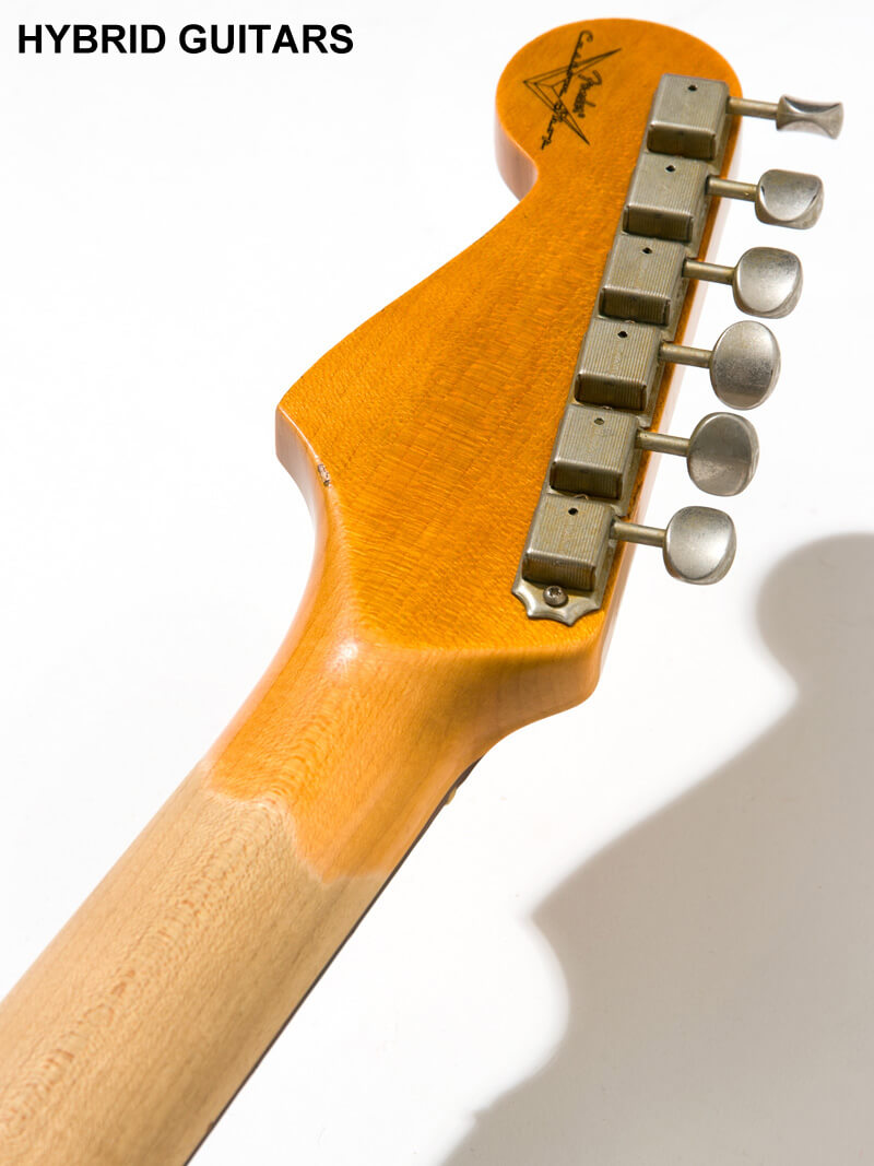 Fender Custom Shop 1960 Stratocaster Heavy Relic Faded Aged 3CSB ヘッド裏面