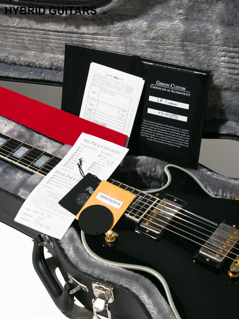 Gibson Custom Shop Les Paul Custom Black 写真16