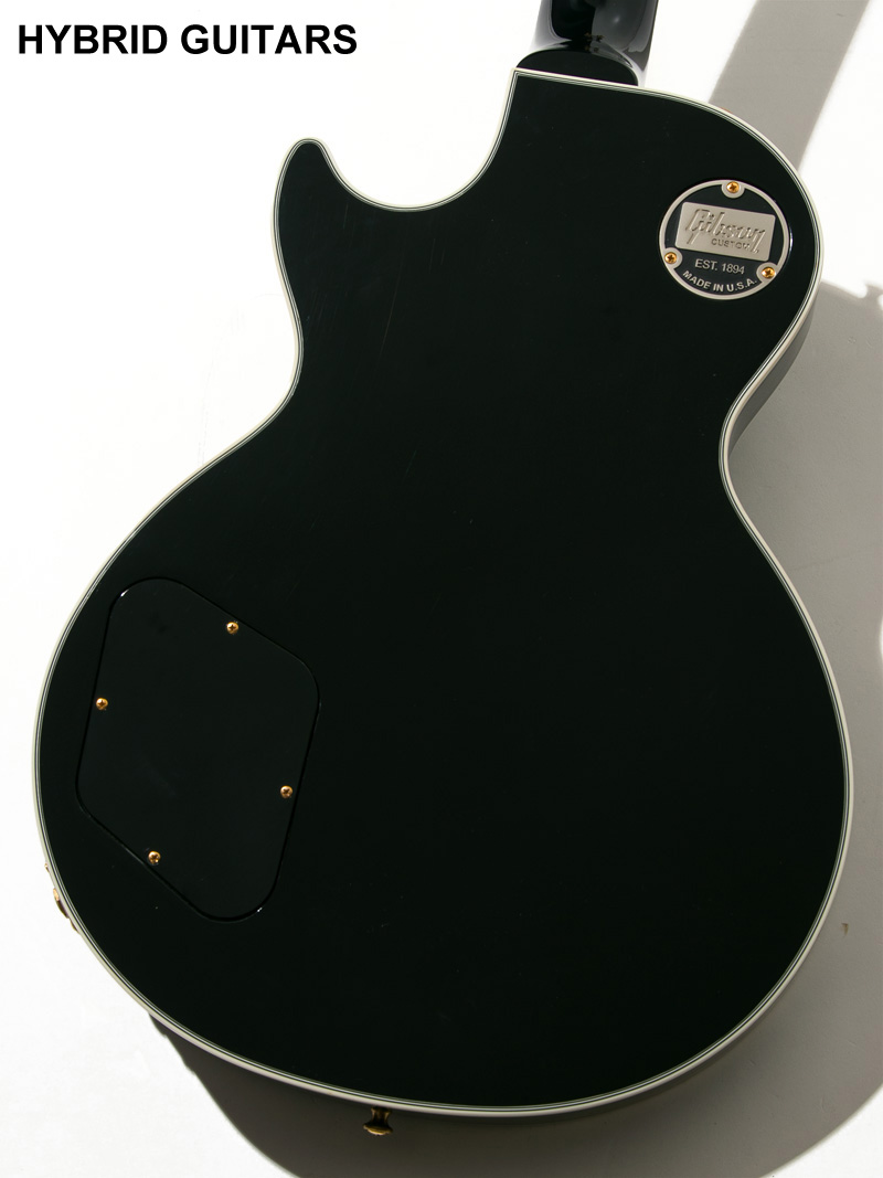 Gibson Custom Shop Les Paul Custom Black ボディー裏面