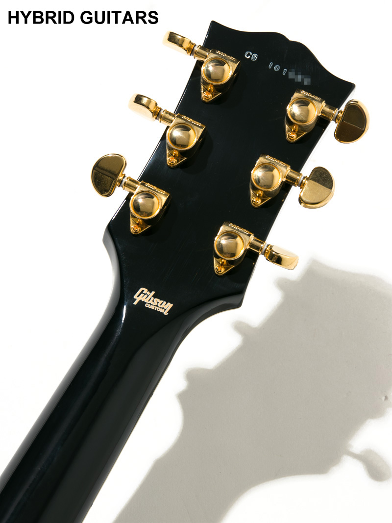 Gibson Custom Shop Les Paul Custom Black ヘッド裏面
