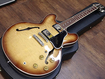 Gibson Custom Shop ES-335 Dot Reissue Figured LB