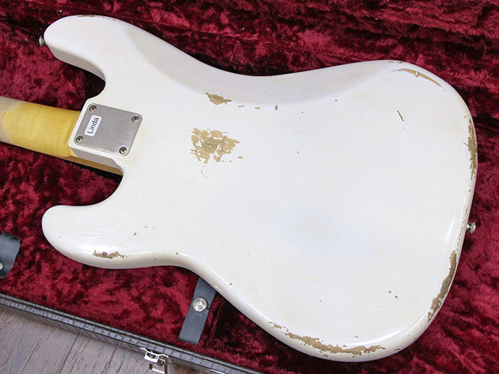 LSL INSTRUMENTS Balboa Bass Vintage White 4