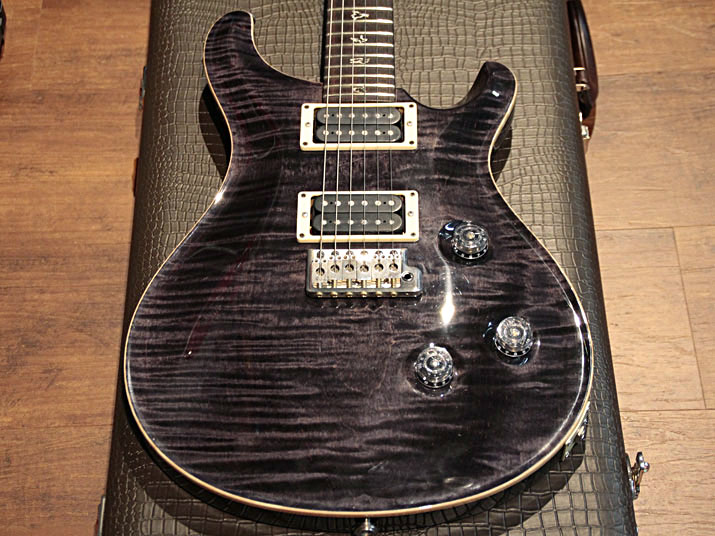 Paul Reed Smith(PRS) Custom 24 1P Figured Maple Top Gray Black 12