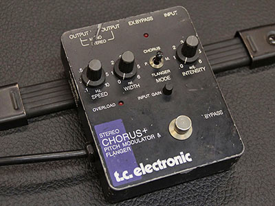 t.c. electronic SCF STEREO CHORUS+ PITCH MODULATOR & FLANGER