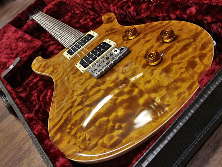 Paul Reed Smith(PRS) Custom 24 Quilted Maple 10Top Amber 3