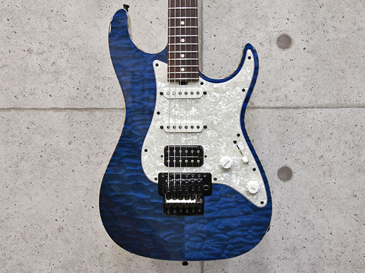 Sadowsky TYO Modern Edge Strat Trans Blue 8