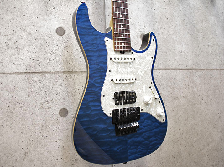 Sadowsky TYO Modern Edge Strat Trans Blue 9