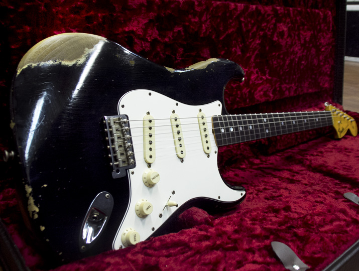  Fender Custom Shop 1967 Stratocaster Heavy Relic Black 2016