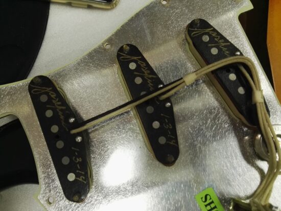 Fender Custom Shop Black Bobbin Pickups