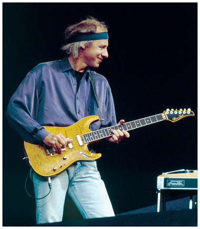 Pensa-Suhr MK1を使用するMark Knopfler
